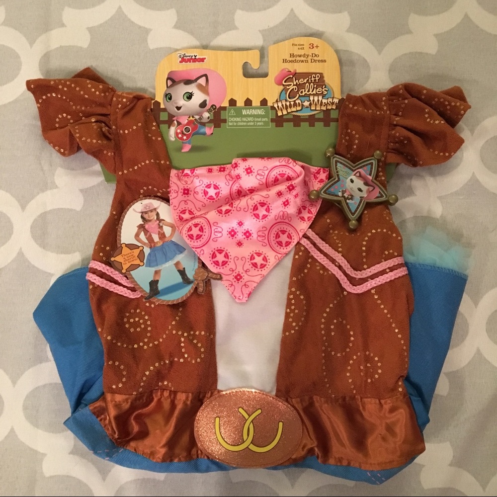 Disney Sheriff Callie Howdy-Do Hoedown Costume Kid